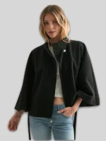Women Nelly Fancy Poncho Jacket