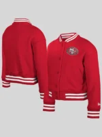 Youth New Era San Francisco 49ers Chenille Applique Jacket