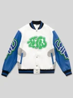 ZTTW Varsity White Jacket