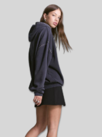 Bershka Studded Hoodie - Image 2