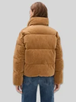 Brown Cord Puffer Jacket Polo Ralph Lauren