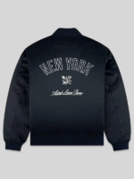 Aimé Leon Dore x New York Yankees Black Jacket