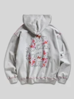 Anti Social Social Club Contrast Stitch Grey Hoodie