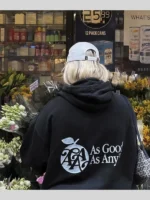 As Good As Any Soho Nyc Hoodie Black