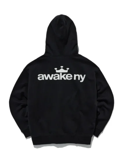 Crown Logo Full Zip Hoodie