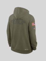 Baltimore Ravens Nike 2025 Salute to Service Sideline Standard Issue Dri-FIT Hoodie - Olive