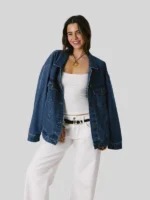 Bandit Midtown Denim Jacket In Dark Wash