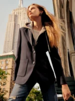 Bankes Oversized Dickey Veronica Beard Jacket Blazer