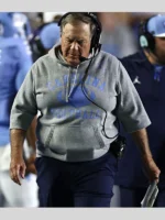Bill Belichick Carolina Hoodie Grey