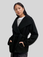 Black High Neck Short Jacket Gina Tricot