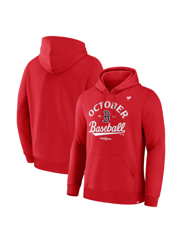 Boston Red Sox 2025 Postseason Locker Room Hoodie Boston Red Sox 2025 Postseason Locker Room Hoodie