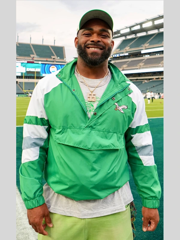 Brandon Graham Eagles Green Jacket Brandon Graham Eagles Green Jacket