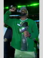 Brandon Graham Eagles Green Long Sleeves T-Shirt
