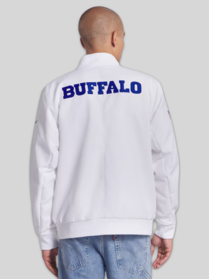 Buffalo Bills Nike 2025 Rivalries Sideline Black Jacket