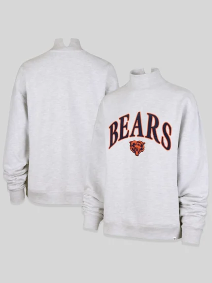 Chicago Bears Mock Neck Sweatshirt