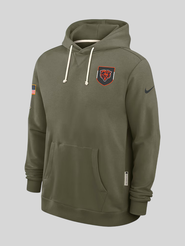 Chicago Bears Salute to Service Hoodie 2025 Chicago Bears Salute to Service Hoodie 2025
