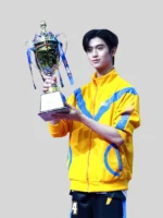 DMD Sport Day 2025 Hoodie Jacket yellow and Blue