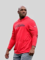 DeMeco Ryans Houston Texans Head Coach Hoodie T-shirt Red