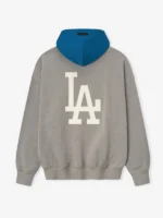 Fear Of God Essentials Dodgers Hoodie Grey