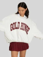Gold Hinge Pullover Sweatshirt