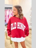 Gold Hinge Ruby Sweatshirt