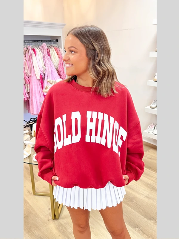 Gold Hinge Ruby Sweatshirt Gold Hinge Ruby Sweatshirt