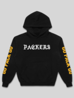 Green Bay Packers Born x Raised Pro Script Black Hoodie