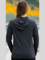 Green Bay Packers Nike Sideline Womens Black Hoodie