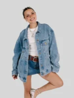 Grey Bandit Jean Jacket