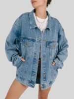 Jean Jacket Grey Bandit