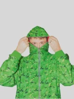 KITKAT Camo Hoodie Green and Red