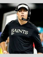 Kellen Moore Saint Sideline Black Hoodie T-Shirt