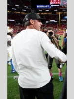 Kyle Shanahan 49ers Sideline Coach Long Sleeve Shirt