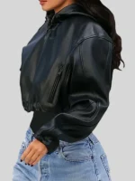 Kylie Jenner Black Leather Jacket