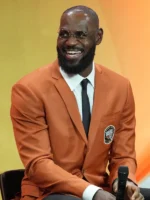 LeBron James Hall Of Fame Orange Jacket