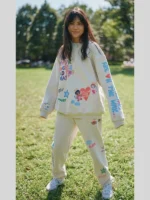 Let Your Angels Lead The Way Cream Sweatshirt