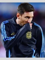 Lionel Messi Argentina Last Home Game Pullover Hoodie