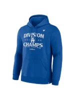 Los Angeles Dodgers Fanatics 2025 NL West Division Champions Locker Room Hoodie Royal