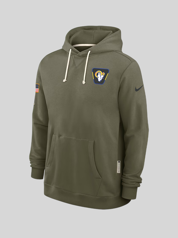 Los Angeles Rams Salute to Service Hoodie 2025 Los Angeles Rams Salute to Service Hoodie 2025