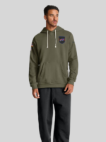 Men's Buffalo Bills 49ers Nike Olive 2025 Salute to Service Sideline Standard Issue Dri-FIT Hoodie