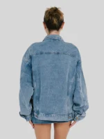 Midtown Denim Jacket Grey Bandit