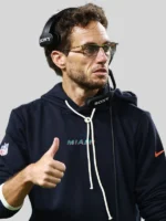 Mike McDaniel Miami Dolphins Graphic Hoodie Black