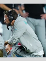 Mike McDaniel Miami Dolphins Grey Hoodie