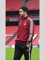 Mikel Arteta UEFA Champions Maroon Jacket
