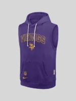 Minnesota Vikings Sideline Men's Nike Dri-FIT NFL Sleeveless Pullover Hoodie