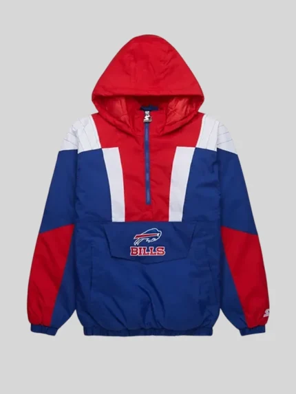 NFL Buffalo Bills Starter Blue and Red Jacket