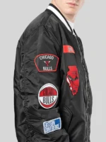 New Era x Alpha Industries Chicago Bulls Jacket