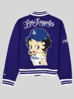 New Era x Bella Dona x Betty Boop Dodgers Blue Jacket