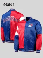 New York Rangers Starter Legends Blue and Red Jacket