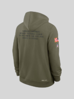 Nike 2025 Salute to Service Carolina Panthers Hoodie Olive